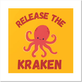 Release the Kraken Posters and Art